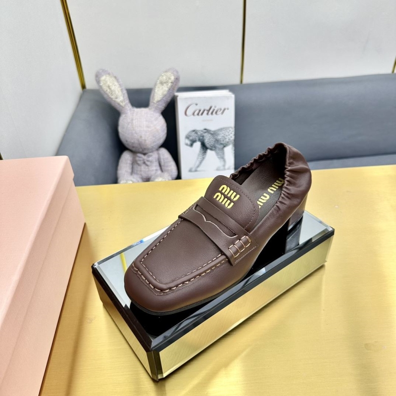 Miu Miu Leather Shoes